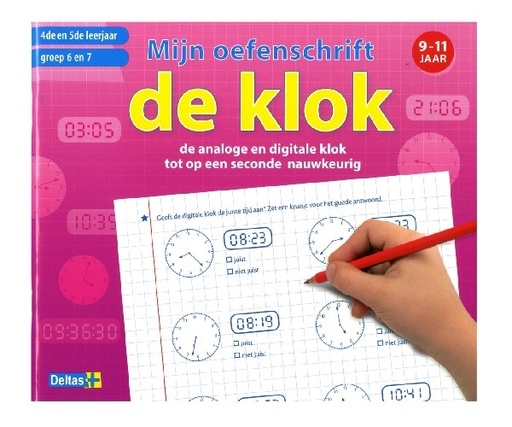 [3NOTE2063] Mijn Oefenschrift De Klok 9-11 Jaar