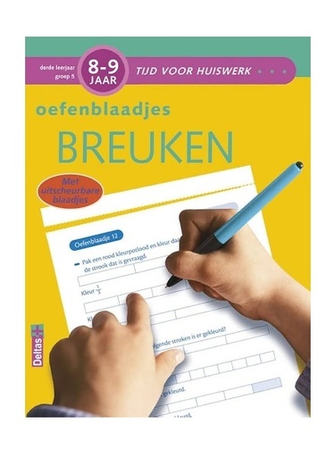 [3NOTE2108] Tijd Voor Huiswerk Breuken 8-9 Jaar