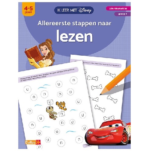 [3NOTE3167] Ik Leer Met Disney: Allereerste Stappen Naar Lezen 4-5 Jaar
