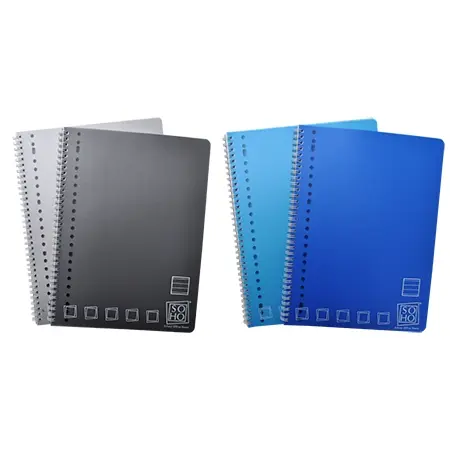 [3NOWI0530] Collegeblock Ruled A4 Notebook - Assorted