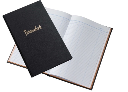 [3NOVB0001] Classic Notebook (Brievenboek Folio - Sewed) 330 x 205mm - 200 Pages