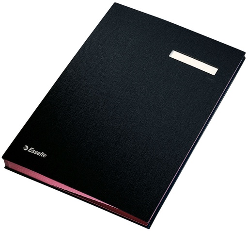 [3NOVB0008] Signature Book (Vloeiboek) - Black