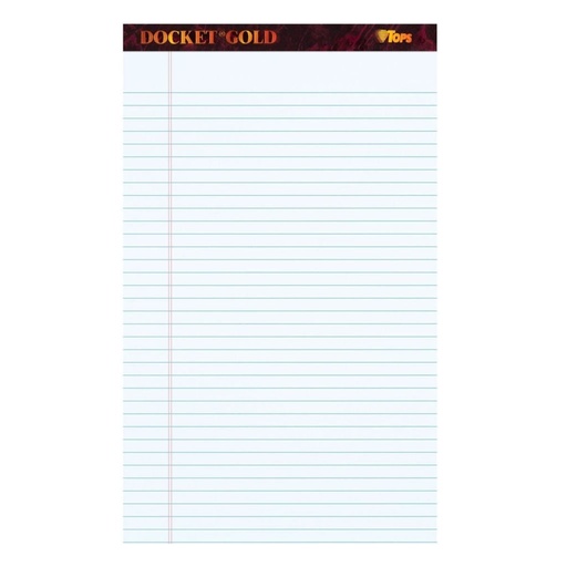 [3NOOB1003] Writing Pad 8.5" x 14" - White