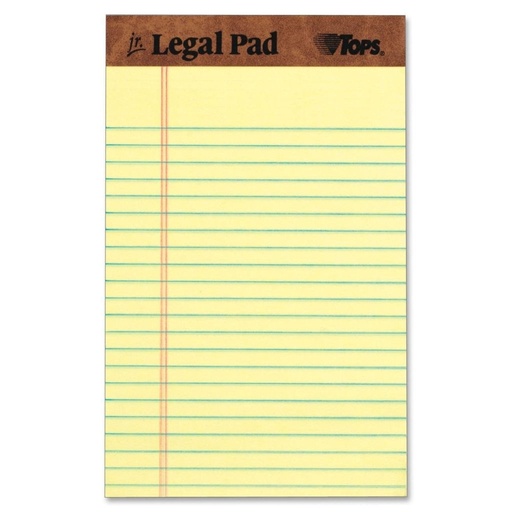 [3NOOB1503] Writing Pad 5" x 8" - Yellow