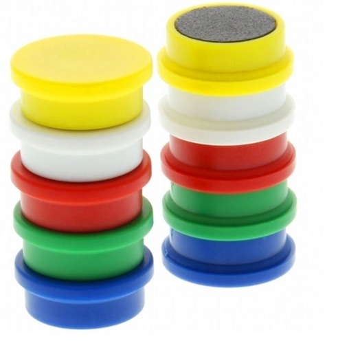 [3SIDI0532] Magnets 20mm - Yellow