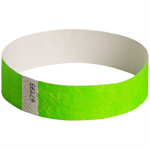 [3SIDI0031] Wristpass Bands - Green