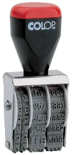 [3STCN0509] Date Stamp Adjustable Date 4mm