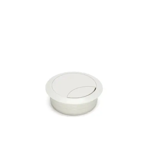 [4ONBU0097] Cable Grommet 60mm White