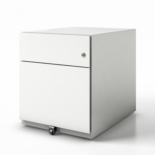 [4KABL0066] Mobile Pedestal, 2-Drawer, CW